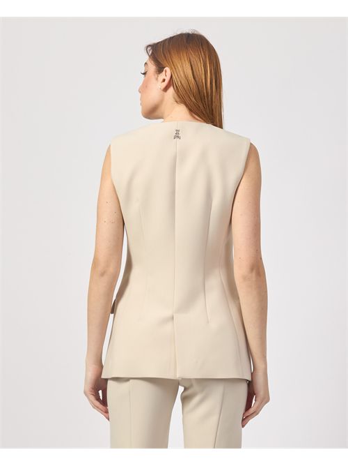 Patrizia Pepe tailored vest with FLy PATRIZIA PEPE | 8S0538-A533B814